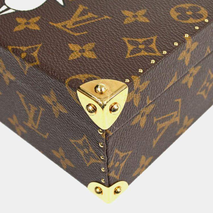 Pre Owned Louis Vuitton Flower Hat Man jewelry Box Takashi Murakami