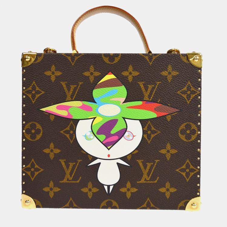Pre Owned Louis Vuitton Flower Hat Man jewelry Box Takashi Murakami