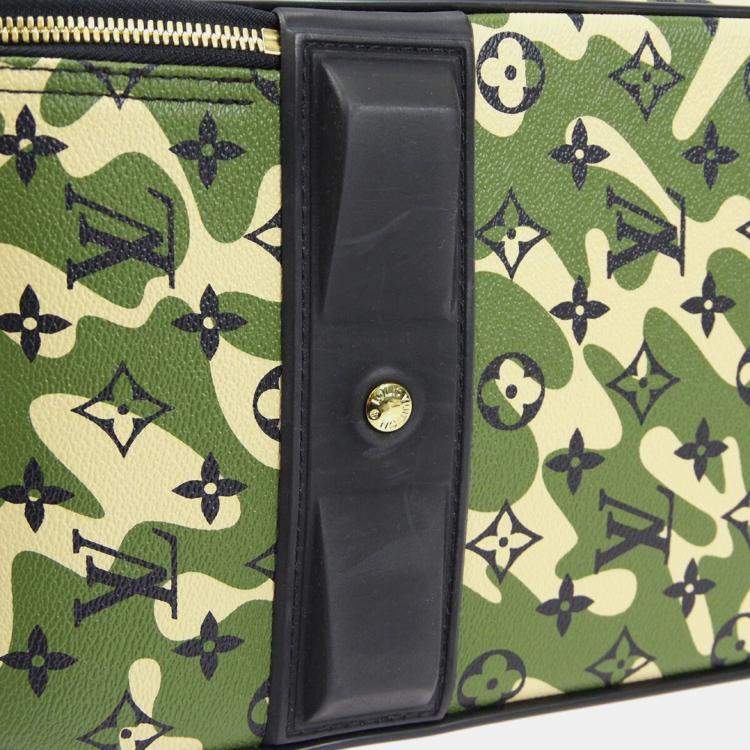 Pre Owned Louis Vuitton Pegase 60 Monogram Canvas Suitcase