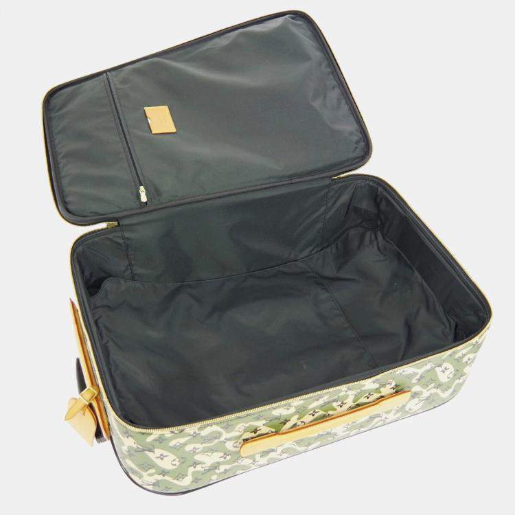Pre Owned Louis Vuitton Pegase 60 Monogram Canvas Suitcase