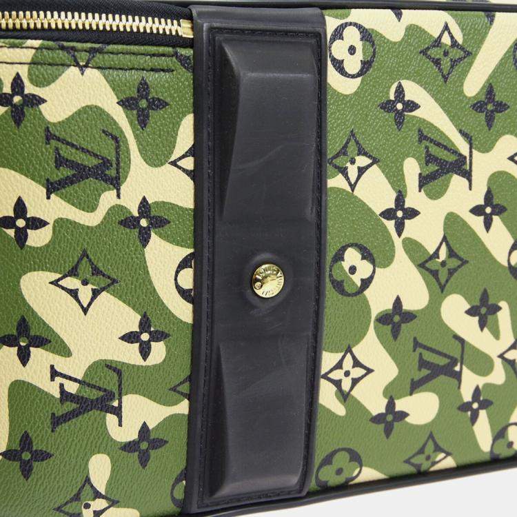 Pre Owned Louis Vuitton Pegase 60 Monogram Canvas Suitcase