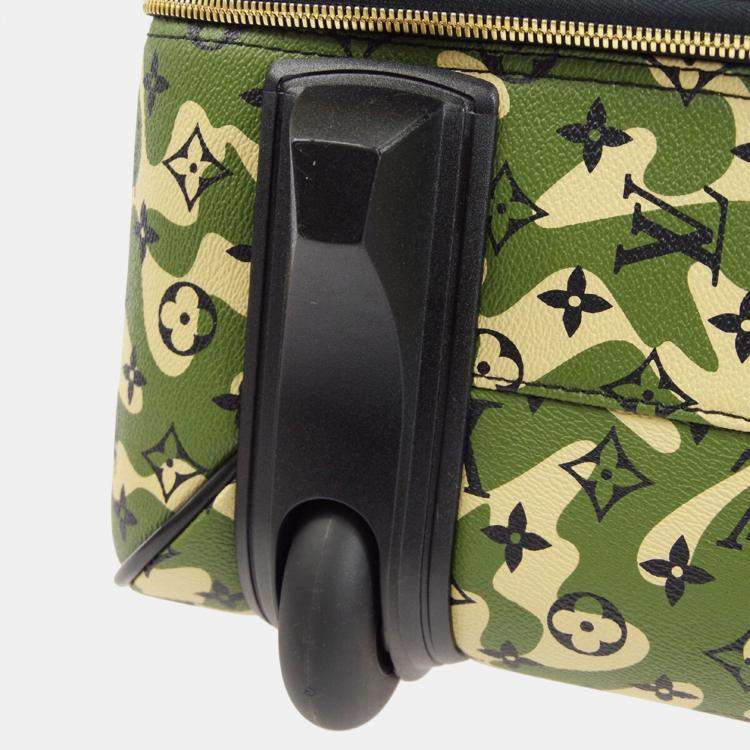 Pre Owned Louis Vuitton Pegase 60 Monogram Canvas Suitcase