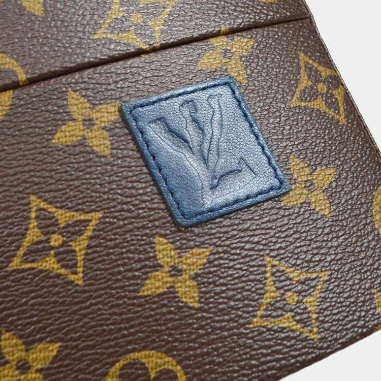 Pre Owned Louis Vuitton Twisted Box Brown Monogram Canvas Top Handle Bag