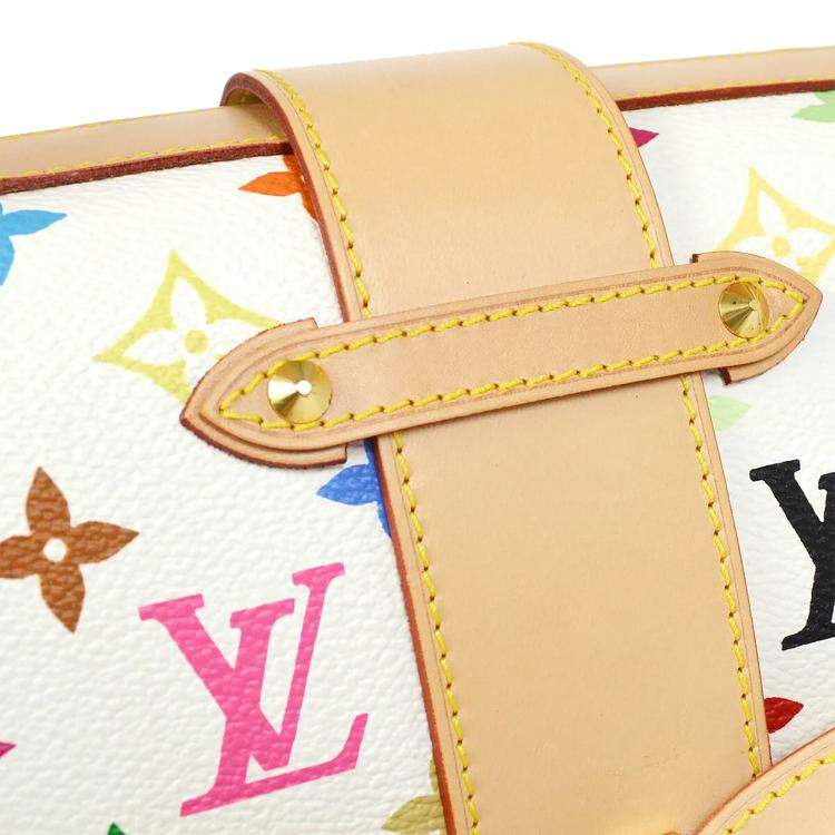 Pre Owned Louis Vuitton Eye Love Monogram Sac Retro GM Monogram Canvas Top Handle Bag