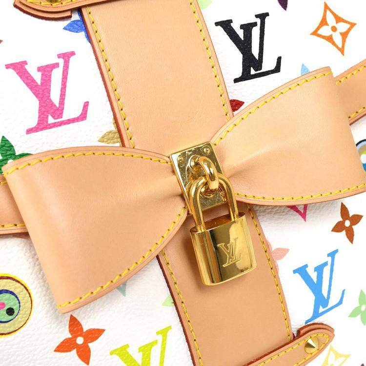 Pre Owned Louis Vuitton Eye Love Monogram Sac Retro GM Monogram Canvas Top Handle Bag