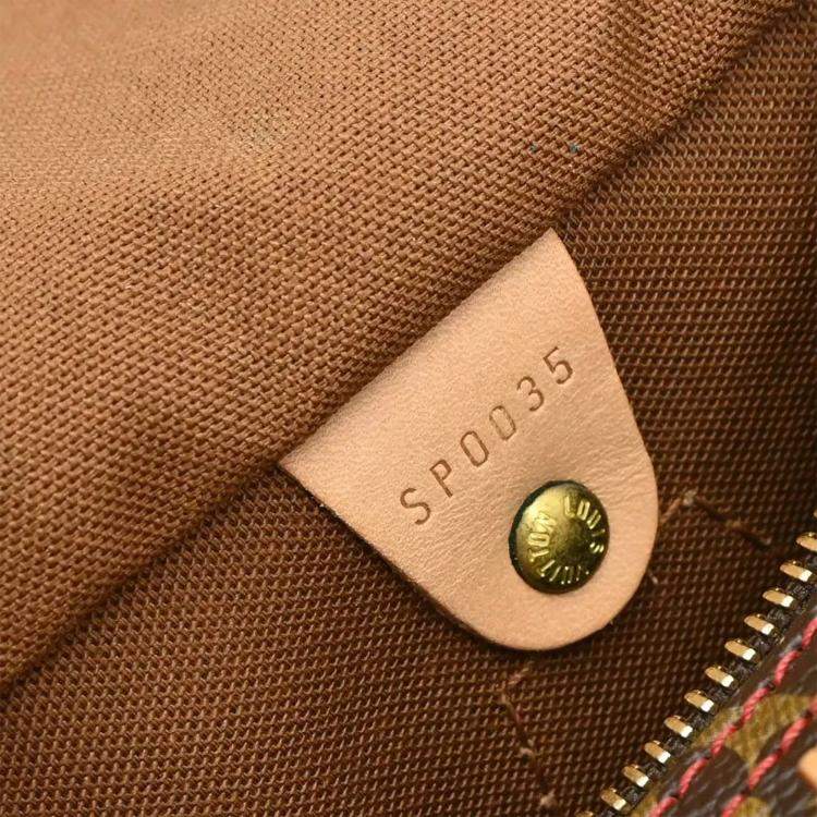 Pre Owned Louis Vuitton Monogram Cherry Speedy 25 Handbag