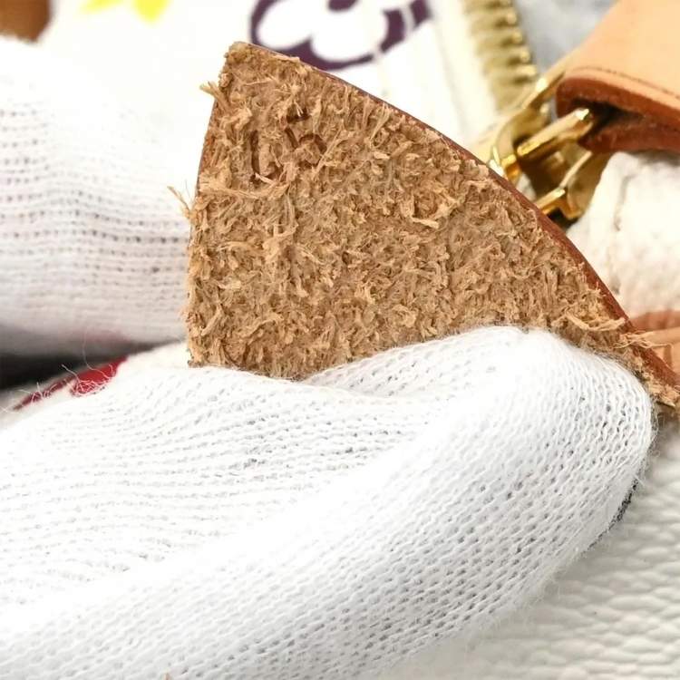 Pre Owned Louis Vuitton Monogram Multicolor Keepall 45 White Canvas Duffel Bag