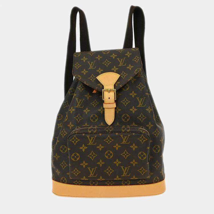 مملوكة مسبقًا Louis Vuitton Monogram Montsouris GM Brown Monogram Canvas Backpack