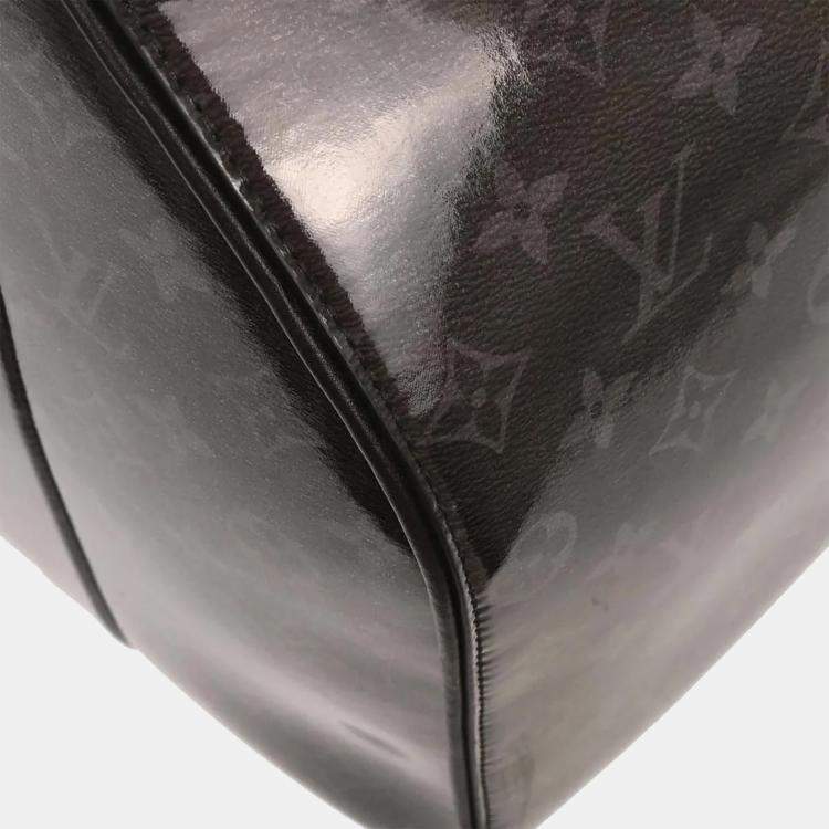 Pre Owned Louis Vuitton Keepall Bandouliere 50 Monogram Glaze Canvas Duffel Bag