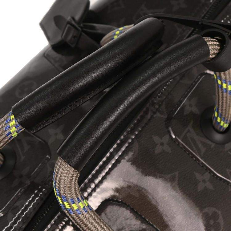 Pre Owned Louis Vuitton Keepall Bandouliere 50 Monogram Glaze Canvas Duffel Bag