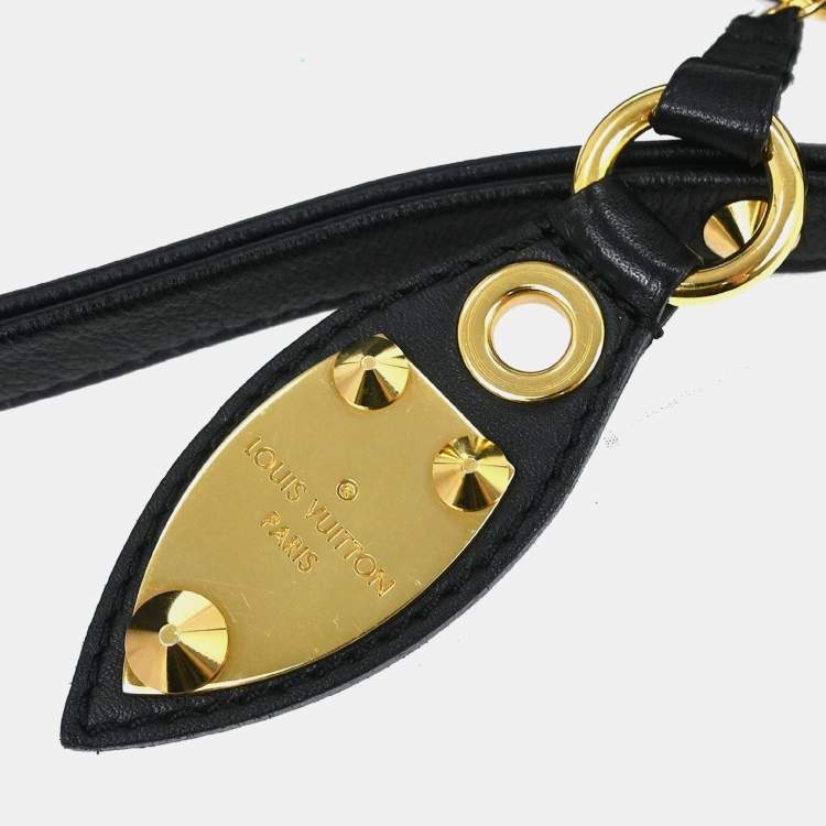 Pre Owned Louis Vuitton Pochette Accessoires Mini Eclipse Monogram Eclipse Canvas Wristlet