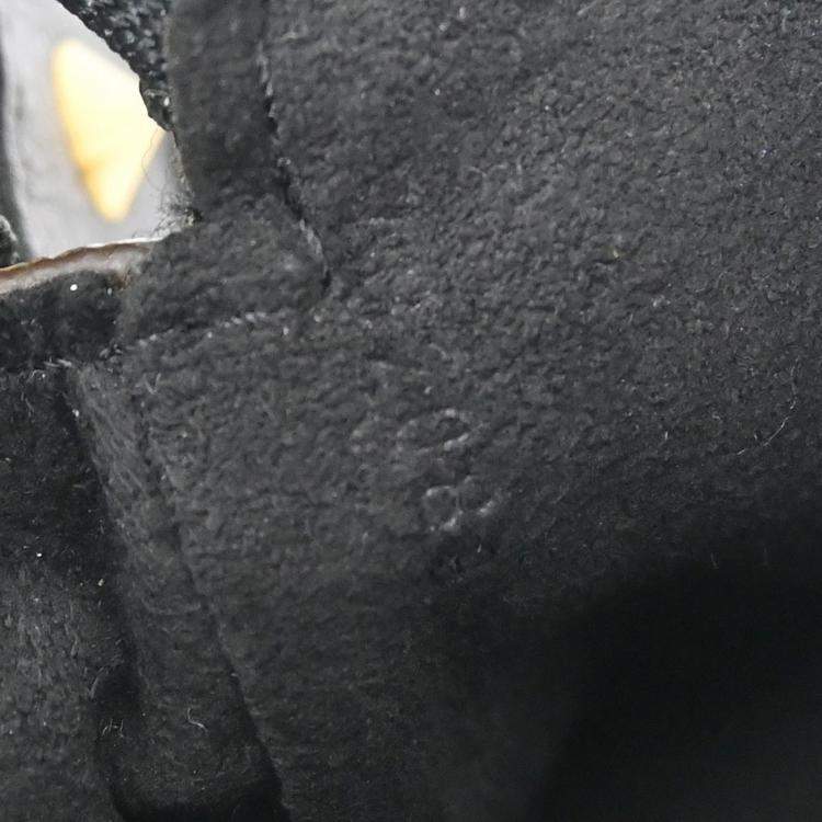 Pre Owned Louis Vuitton Pochette Accessoires Mini Eclipse Monogram Eclipse Canvas Wristlet