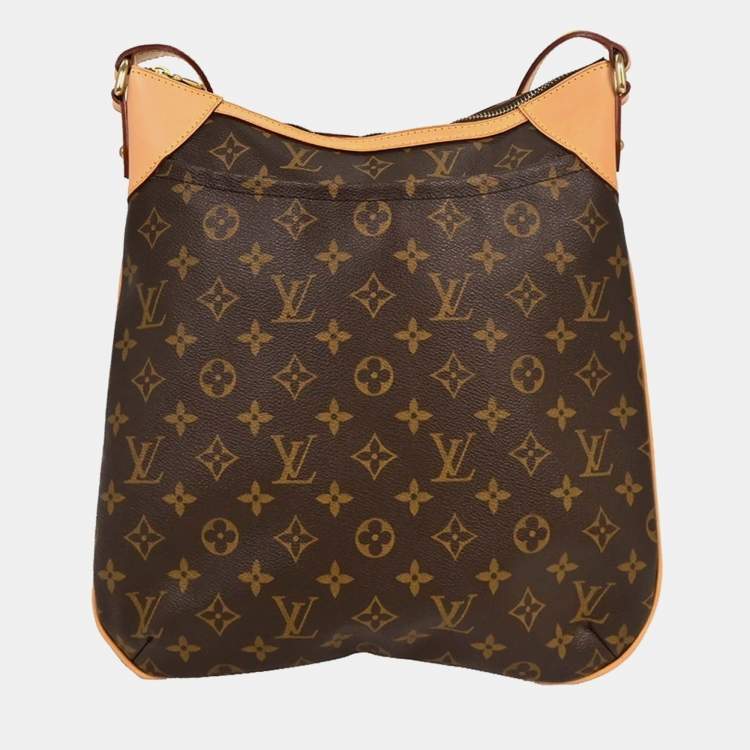 Pre Owned Louis Vuitton Odeon MM Monogram Canvas Shoulder Bag