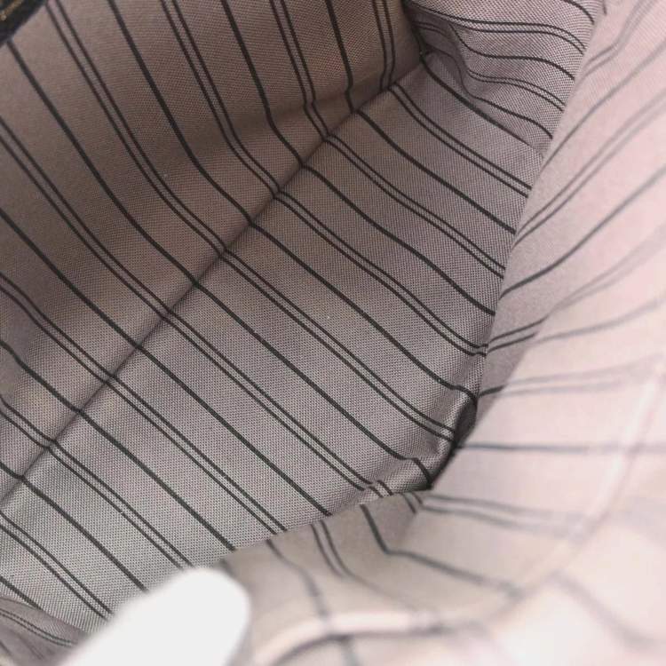 Pre Owned Louis Vuitton Sorbonne Black Monogram Empreinte Leather Backpack