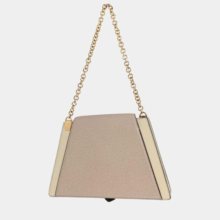 Pre Owned Louis Vuitton Trapeze Multicolor Taiga Leather Shoulder Bag