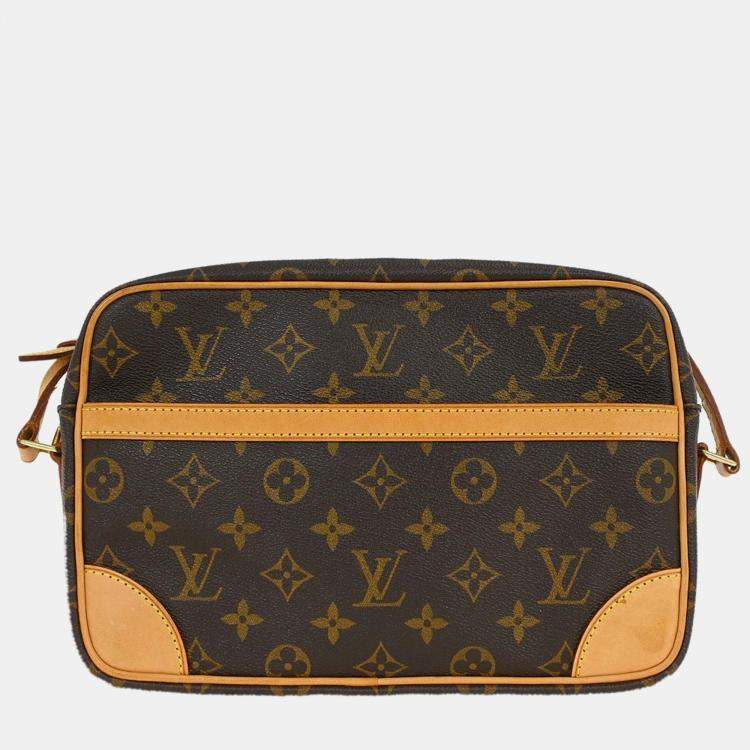 Pre Owned Louis Vuitton Trocadero 27 Monogram Canvas Shoulder Bag