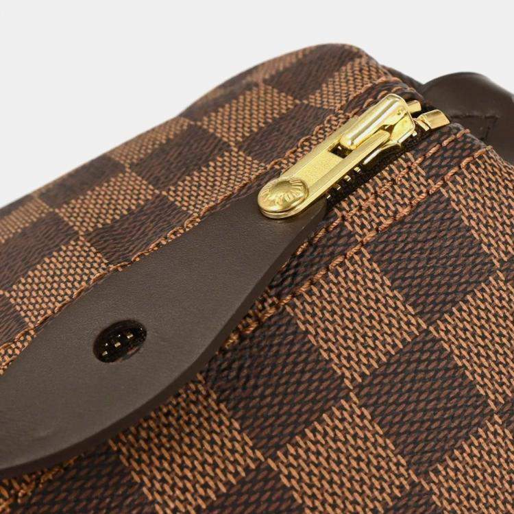 مملوكة مسبقًا Louis Vuitton Speedy 35 Brown Damier Ebene Canvas Top Handle Bag