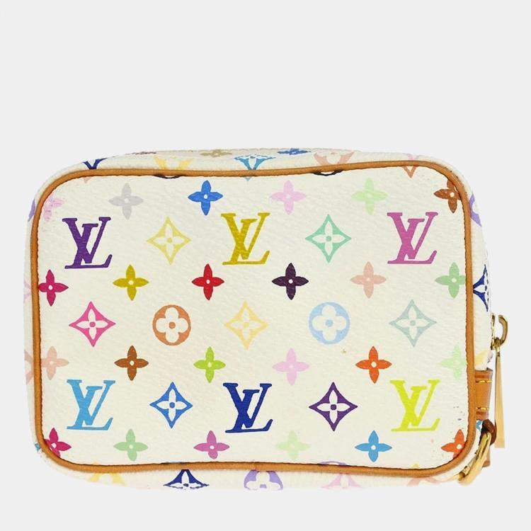 Pre Owned Louis Vuitton Monogram Multicolor Trousse Wapity Pouch