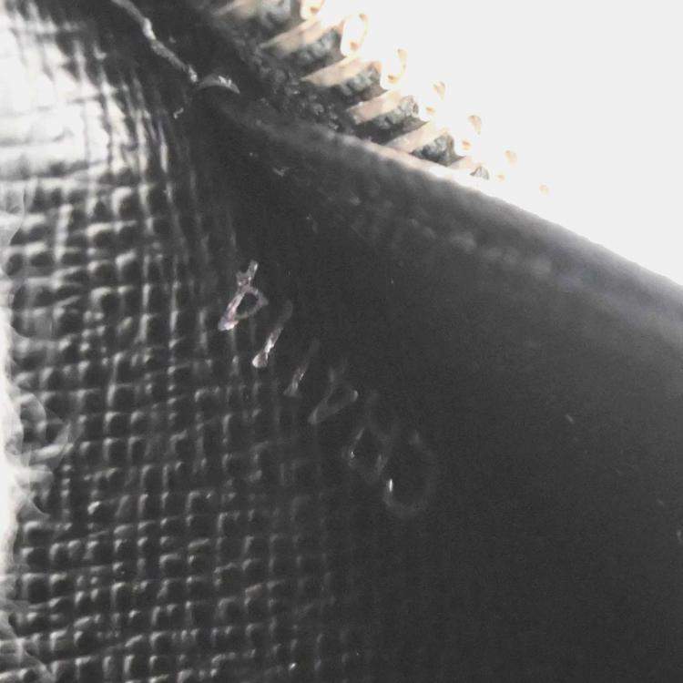 Pre Owned Louis Vuitton Damier Graphite Grey Coated Canvas Zippy Organizer Wallet