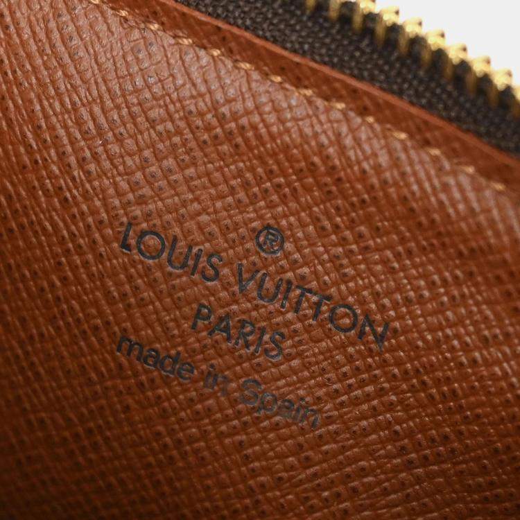 Pre Owned Louis Vuitton Ceinture Pochette Duo Canvas Belt Bag