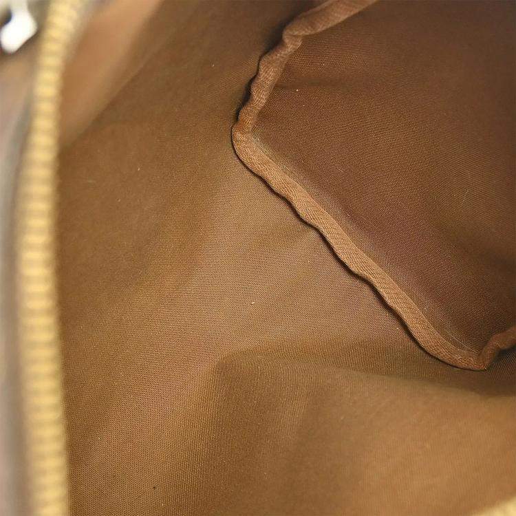 Pre Owned Louis Vuitton Speedy 30 Brown Monogram Canvas Top Handle Bag