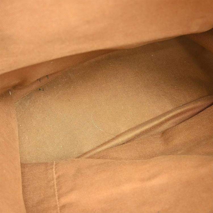 Pre Owned Louis Vuitton Montsouris GM Brown Monogram Canvas Backpack