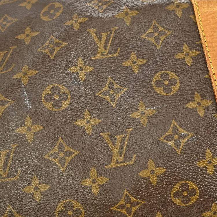 Pre Owned Louis Vuitton Keepall 60 Brown Monogram Canvas Duffel Bag