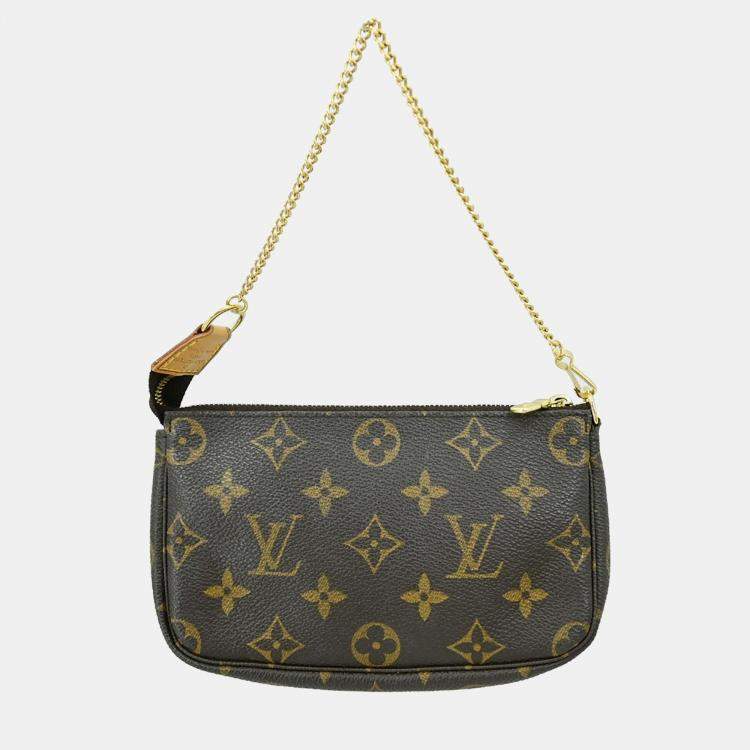 Pre Owned Louis Vuitton Monogram Canvas Shoulder Bag