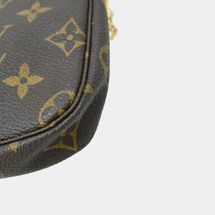 Pre Owned Louis Vuitton Monogram Canvas Shoulder Bag