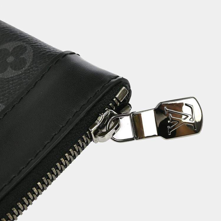 مملوكة مسبقًا Louis Vuitton Pochette Discovery Black Grey Monogram Canvas Clutch Bag