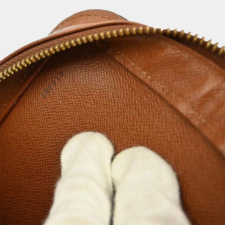 Pre Owned Louis Vuitton Orsay Brown Monogram Canvas Clutch Bag