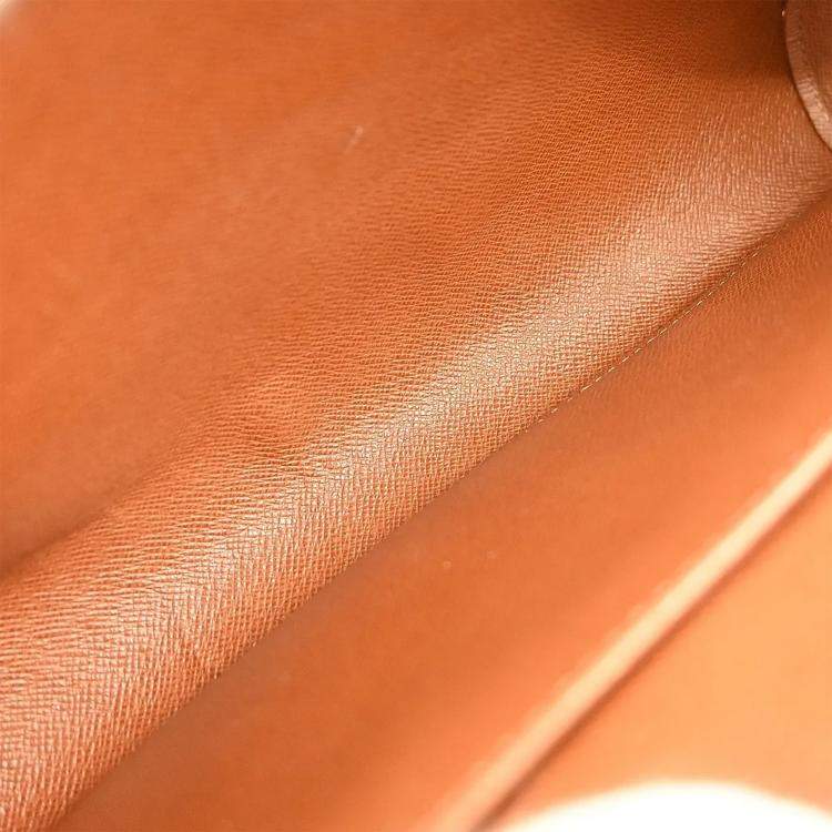 Pre Owned Louis Vuitton Orsay Brown Monogram Canvas Clutch Bag