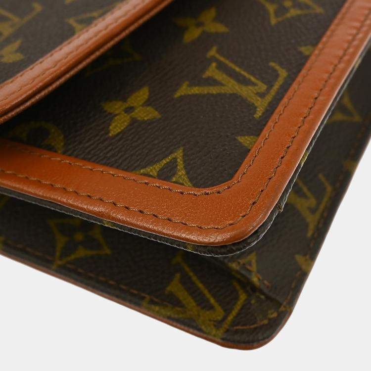 Pre Owned Louis Vuitton Monogram Pochette Dame PM Canvas Clutch Bag