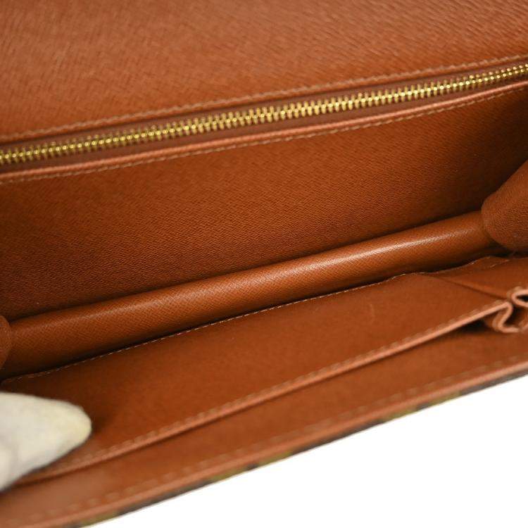 Pre Owned Louis Vuitton Monogram Pochette Dame PM Canvas Clutch Bag