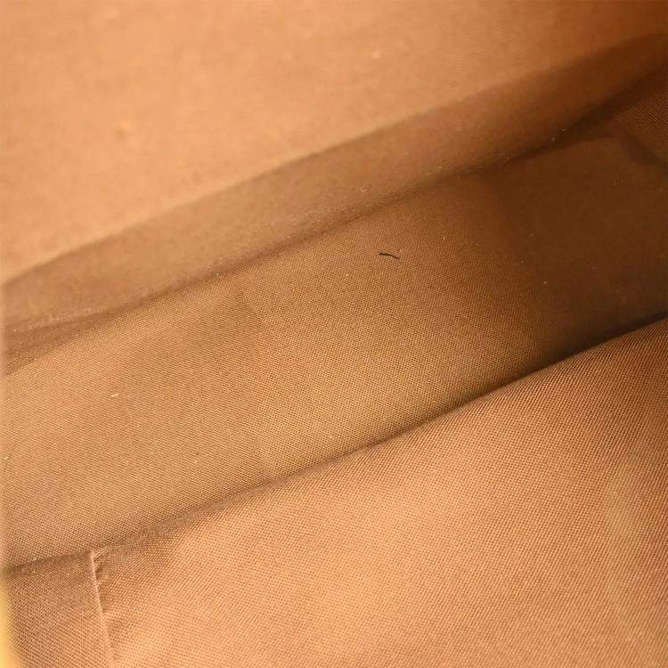 Pre Owned Louis Vuitton Montsouris GM Brown Monogram Canvas Backpack