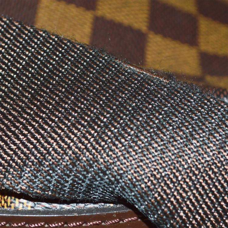 مملوكة مسبقًا Louis Vuitton Damier Naviglio Brown Damier Ebene Canvas Shoulder Bag