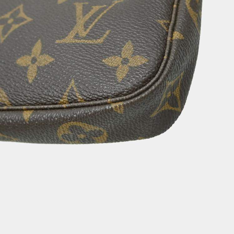 مملوكة مسبقًا Louis Vuitton Pochette Accessoires Mini Brown Monogram Canvas Mini Bag