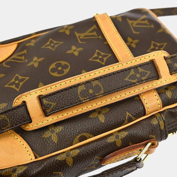 Pre Owned Louis Vuitton Danube Crossbody Shoulder Bag Monogram