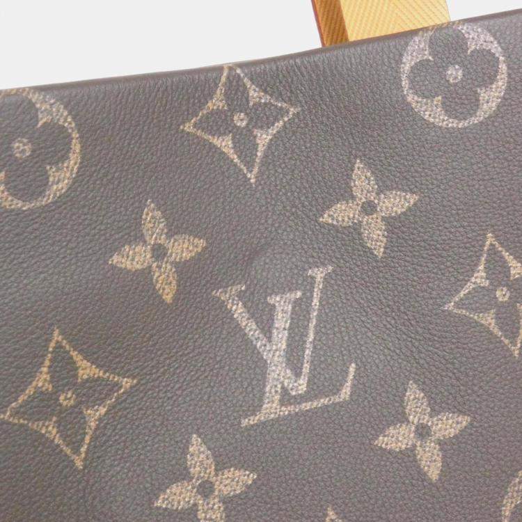Pre Owned Louis Vuitton Monogram Shopper Tote Mm Handbag