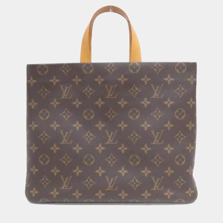 Pre Owned Louis Vuitton Monogram Shopper Tote Mm Handbag