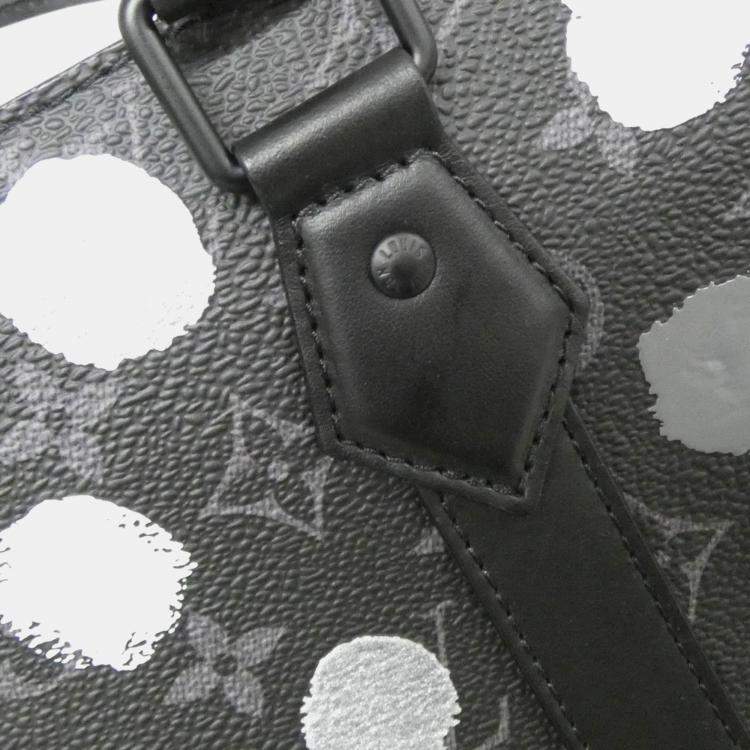 Pre Owned Louis Vuitton Monogram Eclipse Lv X Yk Sac Plat Handbag