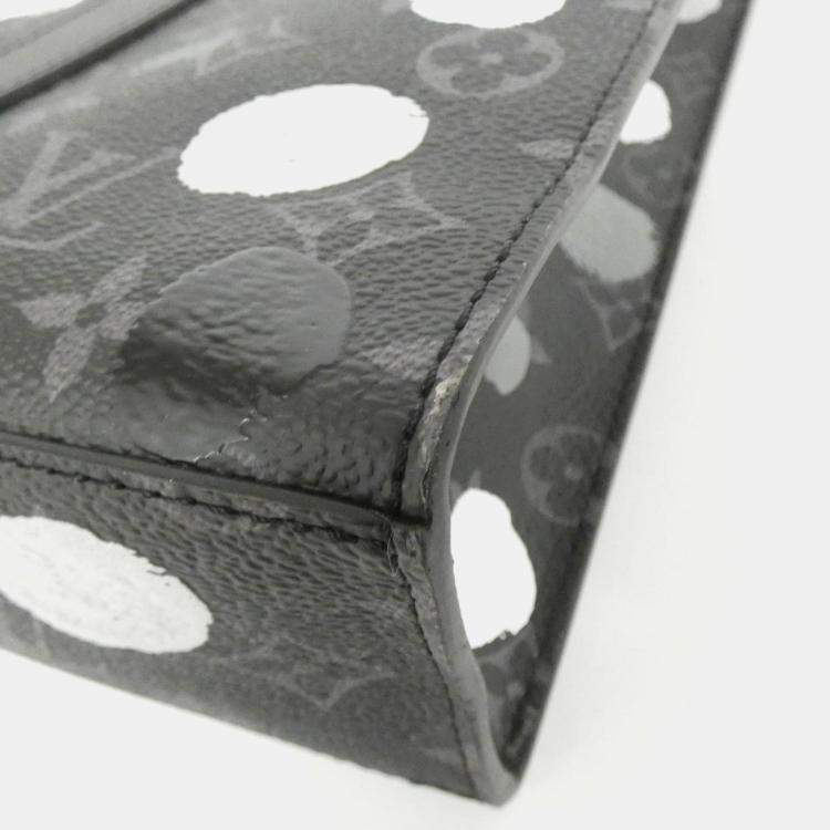 Pre Owned Louis Vuitton Monogram Eclipse Lv X Yk Sac Plat Handbag