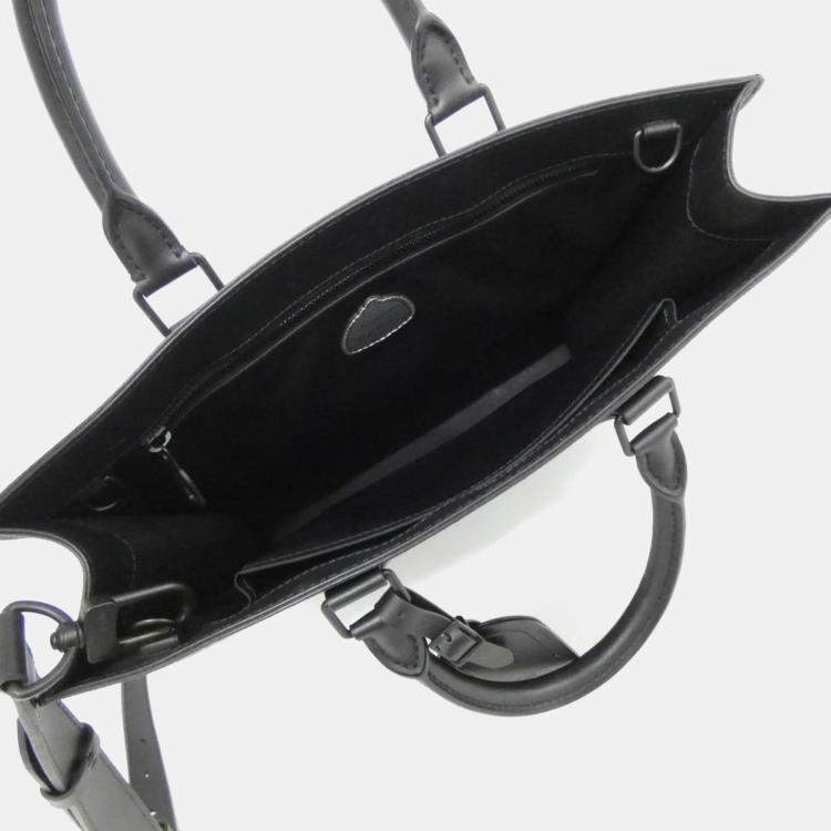 Pre Owned Louis Vuitton Monogram Eclipse Lv X Yk Sac Plat Handbag