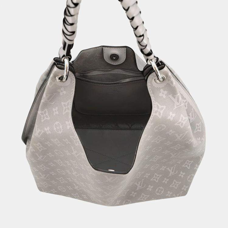 Pre Owned Louis Vuitton Tote Bag Monogram Mahina Carmel