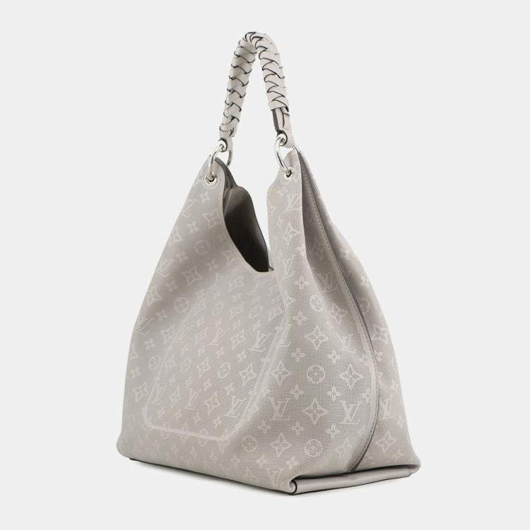 Pre Owned Louis Vuitton Tote Bag Monogram Mahina Carmel