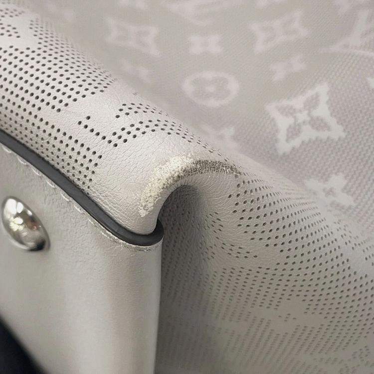 Pre Owned Louis Vuitton Tote Bag Monogram Mahina Carmel