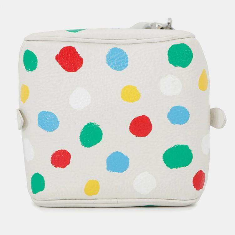 Pre Owned Louis Vuitton Monogram Empreinte Square Bag Lv X Yk White