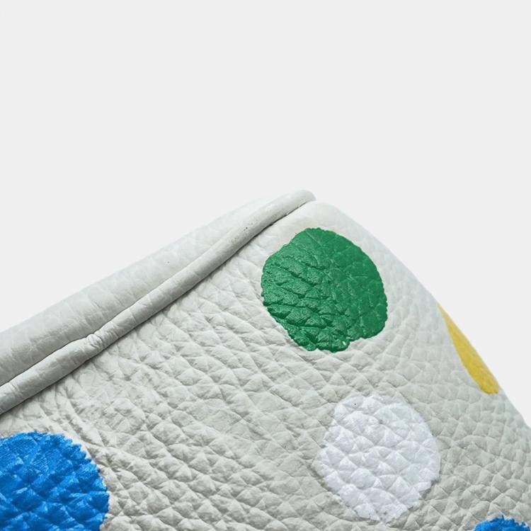 Pre Owned Louis Vuitton Monogram Empreinte Square Bag Lv X Yk White