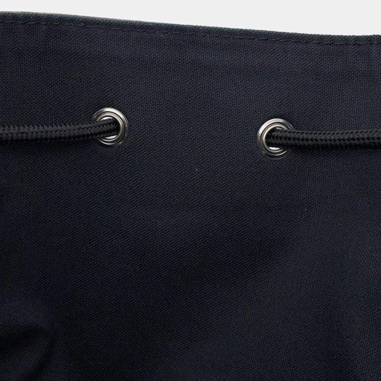 Pre Owned Louis Vuitton Monogram Macassar Christopher Mm Backpack Black