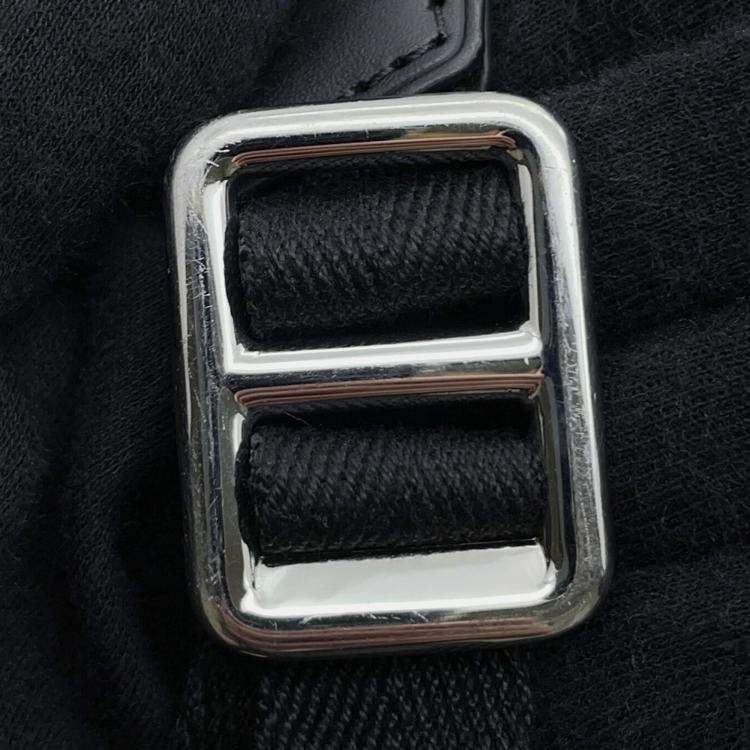 Pre Owned Louis Vuitton Monogram Macassar Christopher Mm Backpack Black